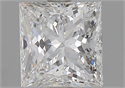Diamante Natural 1.51 quilates, Princesa , Color F, claridad SI1 y certificado GIA