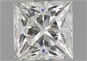 Natural Diamond 1.46 Carats, Princess with  Cut, H Color, VS1 Clarity and Certified by GIA