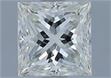Diamante Natural 1.02 quilates, Princesa , Color K, claridad VVS1 y certificado GIA