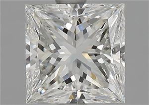 Picture of Natural Diamond 1.52 Carats, Princess with  Cut, H Color, VS2 Clarity and Certified by GIA