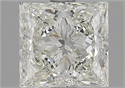 Natural Diamond 1.52 Carats, Princess with  Cut, I Color, VS2 Clarity and Certified by GIA
