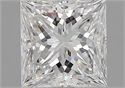 Diamante Natural 1.53 quilates, Princesa , Color F, claridad VVS2 y certificado GIA
