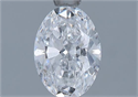 Natural Diamond 0.90 Carats, Oval with  Cut, D Color, VS1 Clarity and Certified by GIA