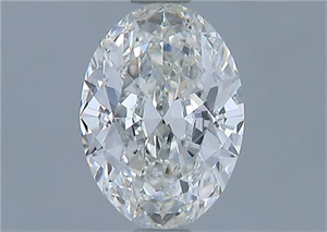 Picture of Natural Diamond 0.90 Carats, Oval with  Cut, H Color, VVS2 Clarity and Certified by GIA