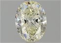 Natural Diamond 0.96 Carats, Oval with  Cut, M Color, SI2 Clarity and Certified by GIA