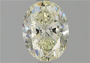 Picture of Natural Diamond 0.96 Carats, Oval with  Cut, M Color, SI2 Clarity and Certified by GIA