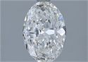 Natural Diamond 1.62 Carats, Oval with  Cut, G Color, VVS1 Clarity and Certified by GIA