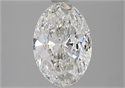 Natural Diamond 1.70 Carats, Oval with  Cut, G Color, VVS1 Clarity and Certified by GIA