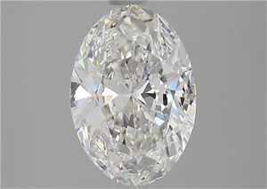 Picture of Natural Diamond 1.70 Carats, Oval with  Cut, G Color, VVS1 Clarity and Certified by GIA