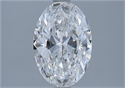 Natural Diamond 1.57 Carats, Oval with  Cut, E Color, VS1 Clarity and Certified by GIA