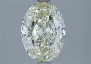 Foto Diamante Natural 1.70 quilates, Ovalado , Color M, claridad VS2 y certificado GIA de