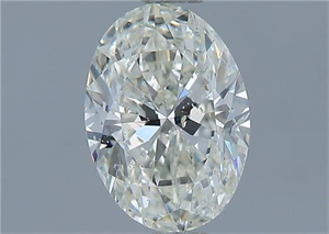 Foto Diamante Natural 1.01 quilates, Ovalado , Color J, claridad I1 y certificado GIA de