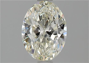 Picture of Natural Diamond 1.00 Carats, Oval with  Cut, J Color, VS2 Clarity and Certified by GIA