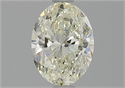 Diamante Natural 1.00 quilates, Ovalado , Color L, claridad SI2 y certificado GIA