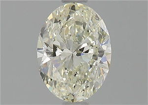 Foto Diamante Natural 1.00 quilates, Ovalado , Color L, claridad SI2 y certificado GIA de
