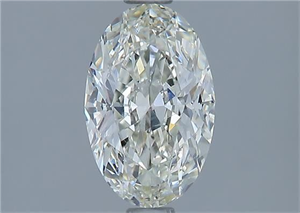 Picture of Natural Diamond 1.01 Carats, Oval with  Cut, K Color, SI2 Clarity and Certified by GIA