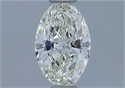Diamante Natural 0.40 quilates, Ovalado , Color J, claridad VVS1 y certificado GIA
