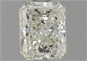 Natural Diamond 0.90 Carats, Radiant with  Cut, J Color, SI1 Clarity and Certified by GIA
