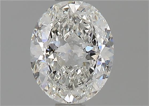Picture of Natural Diamond 0.72 Carats, Oval with  Cut, G Color, SI1 Clarity and Certified by GIA