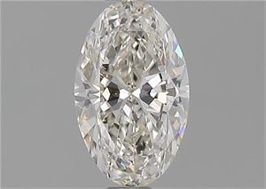 Picture of Natural Diamond 0.70 Carats, Oval with  Cut, I Color, VS1 Clarity and Certified by GIA
