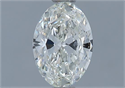 Natural Diamond 0.71 Carats, Oval with  Cut, J Color, VVS1 Clarity and Certified by GIA