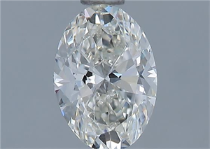 Picture of Natural Diamond 0.70 Carats, Oval with  Cut, H Color, VS1 Clarity and Certified by GIA