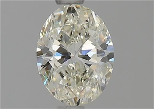 Picture of Natural Diamond 0.90 Carats, Oval with  Cut, K Color, SI1 Clarity and Certified by GIA