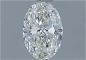 Natural Diamond 0.77 Carats, Oval with  Cut, I Color, VVS2 Clarity and Certified by GIA