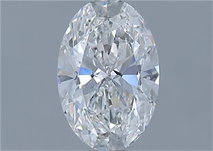 Picture of Natural Diamond 0.61 Carats, Oval with  Cut, F Color, VS1 Clarity and Certified by GIA