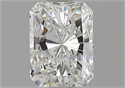 Natural Diamond 0.70 Carats, Radiant with  Cut, G Color, VVS1 Clarity and Certified by GIA