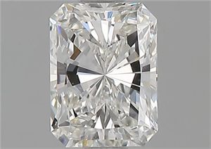 Picture of Natural Diamond 0.70 Carats, Radiant with  Cut, G Color, VVS1 Clarity and Certified by GIA