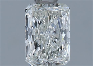 Foto Diamante Natural 0.53 quilates, Radiante , Color H, claridad IF y certificado GIA de