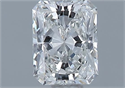 Natural Diamond 0.50 Carats, Radiant with  Cut, G Color, IF Clarity and Certified by GIA
