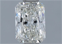 Natural Diamond 0.50 Carats, Radiant with  Cut, I Color, VS1 Clarity and Certified by GIA