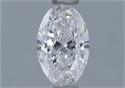 Diamante Natural 0.50 quilates, Ovalado , Color E, claridad SI1 y certificado GIA