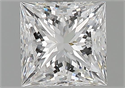Natural Diamond 1.02 Carats, Princess with  Cut, E Color, VS1 Clarity and Certified by GIA