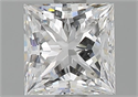 Natural Diamond 1.02 Carats, Princess with  Cut, E Color, VS2 Clarity and Certified by GIA
