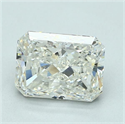 Natural Diamond 3.05 Carats, Radiant with  Cut, J Color, VS1 Clarity and Certified by GIA