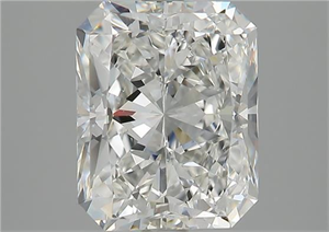 Foto Diamante Natural 3.01 quilates, Radiante , Color G, claridad VVS2 y certificado GIA de