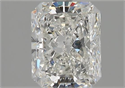 Natural Diamond 2.07 Carats, Radiant with  Cut, G Color, VVS1 Clarity and Certified by GIA