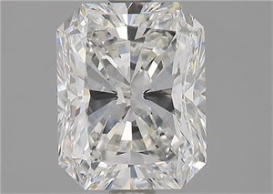 Picture of Natural Diamond 2.01 Carats, Radiant with  Cut, F Color, VS1 Clarity and Certified by GIA