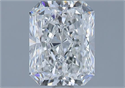 Natural Diamond 1.71 Carats, Radiant with  Cut, G Color, VS1 Clarity and Certified by GIA