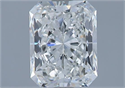 Natural Diamond 1.72 Carats, Radiant with  Cut, G Color, VVS1 Clarity and Certified by GIA