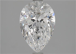 Picture of Natural Diamond 1.51 Carats, Pear with  Cut, D Color, VS1 Clarity and Certified by GIA