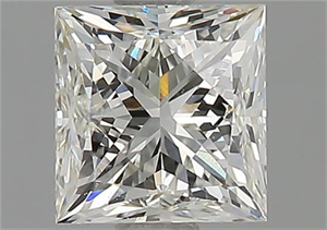 Foto Diamante Natural 0.99 quilates, Princesa , Color J, claridad VS2 y certificado GIA de