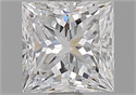 Natural Diamond 0.91 Carats, Princess with  Cut, E Color, VS1 Clarity and Certified by GIA