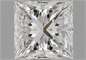 Natural Diamond 0.91 Carats, Princess with  Cut, F Color, VS1 Clarity and Certified by GIA