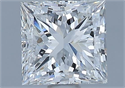 Diamante Natural 0.91 quilates, Princesa , Color G, claridad VVS2 y certificado GIA