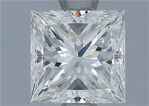 Foto Diamante Natural 0.92 quilates, Princesa , Color I, claridad VVS2 y certificado GIA de