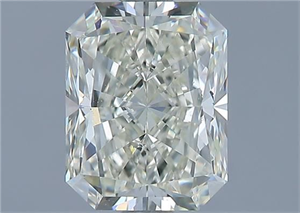 Picture of Natural Diamond 1.55 Carats, Radiant with  Cut, L Color, VS1 Clarity and Certified by GIA